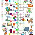 The English Alphabet   Crossword Worksheet   Free Esl Printable   Printable Crosswords To Learn English