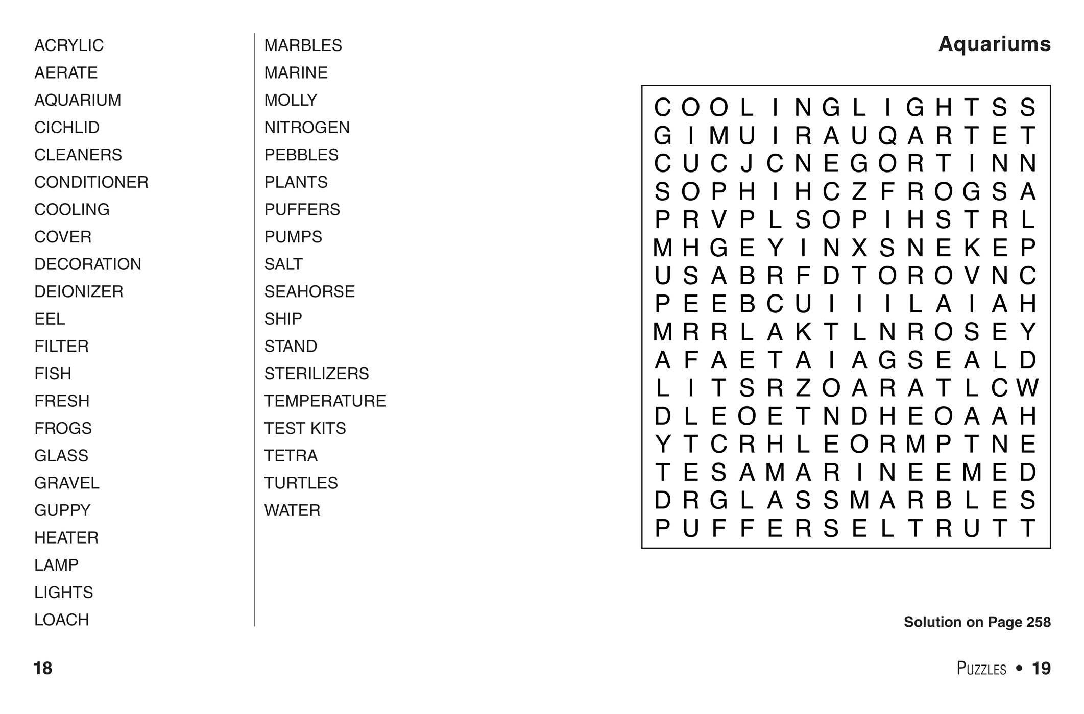 Large Printable Crossword Puzzles Printable Crossword Puzzles