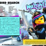 The Lego Movie Printables, Activity And Coloring Pages   Printable Lego Crossword Puzzle
