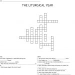 The Liturgical Year Crossword   Wordmint   Printable Epiphany Crossword Puzzle
