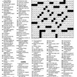 The New York Times Crossword In Gothic: April 2013   La Times Printable Crossword 2014