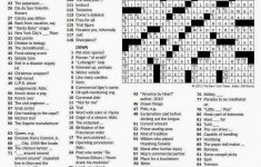 La Times Printable Crossword 2015