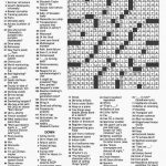 The New York Times Crossword In Gothic: February 2014   Printable Difficult Replica Crossword Clue