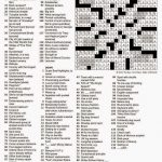The New York Times Crossword In Gothic: February 2015   La Times Crossword Puzzle Printable Version