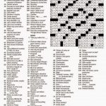The New York Times Crossword In Gothic: November 2014   La Times Printable Crossword 2014