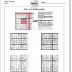These Printable Sudoku Puzzles Range From Easy To Hard, Including   Printable Puzzles Pdf