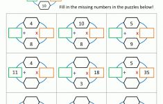 Printable Math Puzzles Grade 7