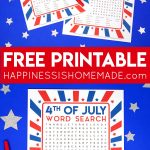 This Fun Printable 4Th Of July Word Search Puzzle Is A Ton Of Fun   Printable July 4Th Puzzles