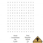 This Is A Free Printable Ten Commandments Word Find Puzzle For The   Printable Crossword Puzzles For Tweens