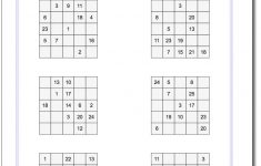Printable Sudoku Puzzles Easy #4