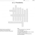 U.s. Presidents Crossword   Wordmint   Us Presidents Crossword Puzzle Printable