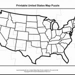 United States Map Jigsaw Puzzle Valid United States Map Puzzle Valid   Printable Puzzle Map Of The United States