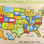 United States Map Printable Puzzle New Us Geography Map States Best   Printable State Puzzle