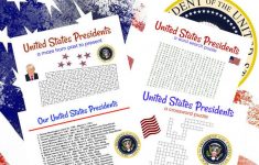 Presidents Crossword Puzzle Printable
