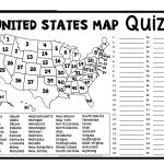 Us Rivers And Lakes Map Quiz New United States Map Puzzles Printable   Printable Puzzle Map Of The United States