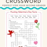 Valentine Crossword | Valentine's Day | Valentines Day Words   Printable Crossword Puzzles #3