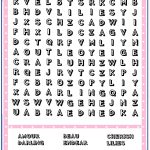 Valentine Word Search   Printable Puzzles   Hard (12X12) Grid For   Printable Word Puzzles For 5Th Grade