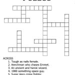 Very Easy Crossword Puzzles Fun | Kiddo Shelter   Easy Crossword Puzzles Printable For Kids