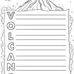 Volcano Acrostic Poem Template | Free Printable Papercraft Templates   Printable Acrostic Puzzle