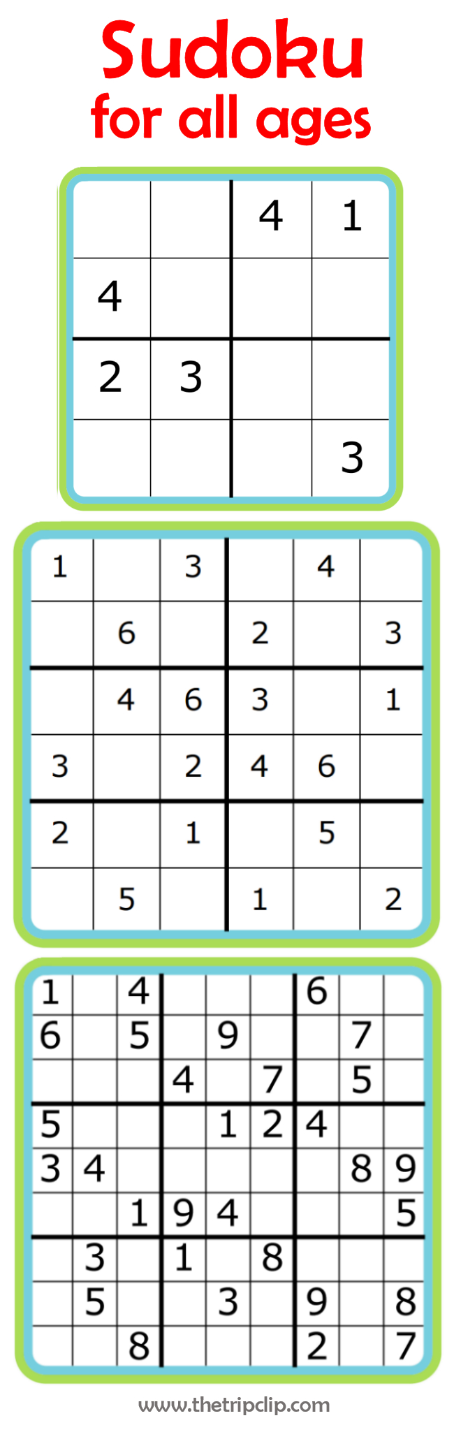 Week 7: Learning Math With Sudoku | 52 Weeks Of Learning With The - Printable Kenken Puzzles 9X9