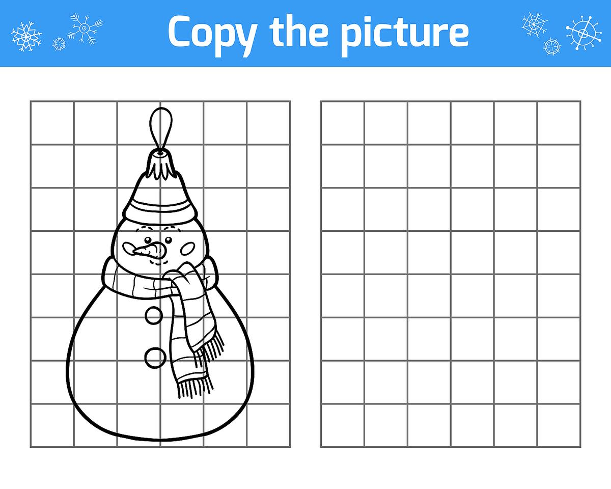 Winter Puzzle &amp;amp; Coloring Pages: Printable Winter-Themed Activity - Printable Winter Puzzle