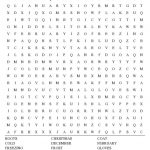 Winter Word Search | Puzzles And Games | Winter Word Search, Winter   Printable Crossword Puzzles Winter