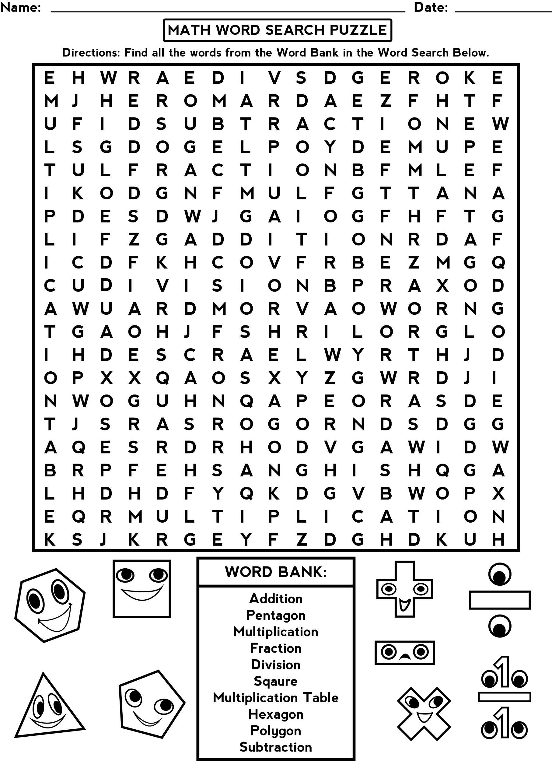 Word Puzzle Worksheets | Activity Shelter - Printable Worksheets Word Puzzle