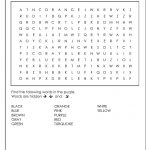 Word Search Puzzle Generator   Printable Word Puzzle For Kindergarten