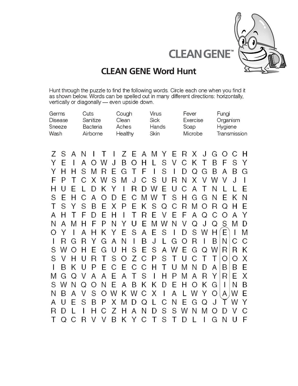 Word Search Worksheet Clean | K5 Worksheets | Printable Puzzles - Printable Puzzle Worksheets