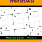 Wordoku Puzzle Book Halloween Edition Volume 1 Printable | Etsy   Printable Wordoku Puzzles