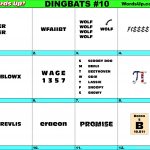 Words Up? Dingbat Puzzles   Printable Dingbat Puzzles