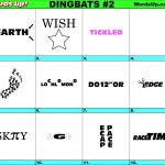 Words Up? Dingbat Puzzles   Printable Dingbat Puzzles With Answers