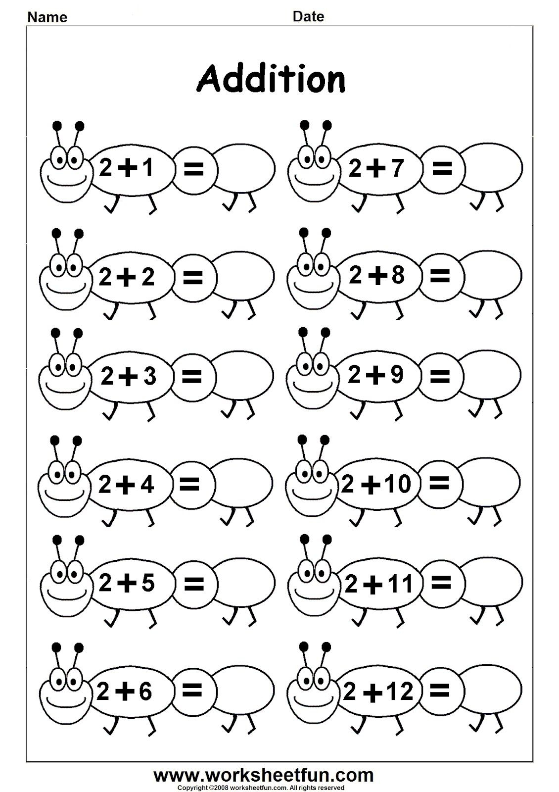 Worksheetfun - Free Printable Worksheets | Maths | Kindergarten Math - Printable Math Puzzles For Kindergarten
