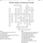 World History Crossword Puzzle Crossword   Wordmint   Printable History Crossword Puzzle
