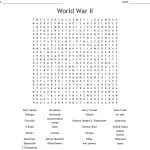 World War Ii Word Search   Wordmint   Wwii Crossword Puzzle Printable