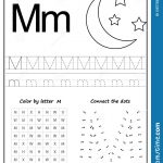 Writing Letter M. Worksheet. Writing A Z, Alphabet, Exercises Game   Letter M Puzzle Printable