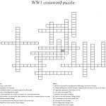 Ww1 Crossword Puzzle Crossword   Wordmint   Printable Military Crossword Puzzles