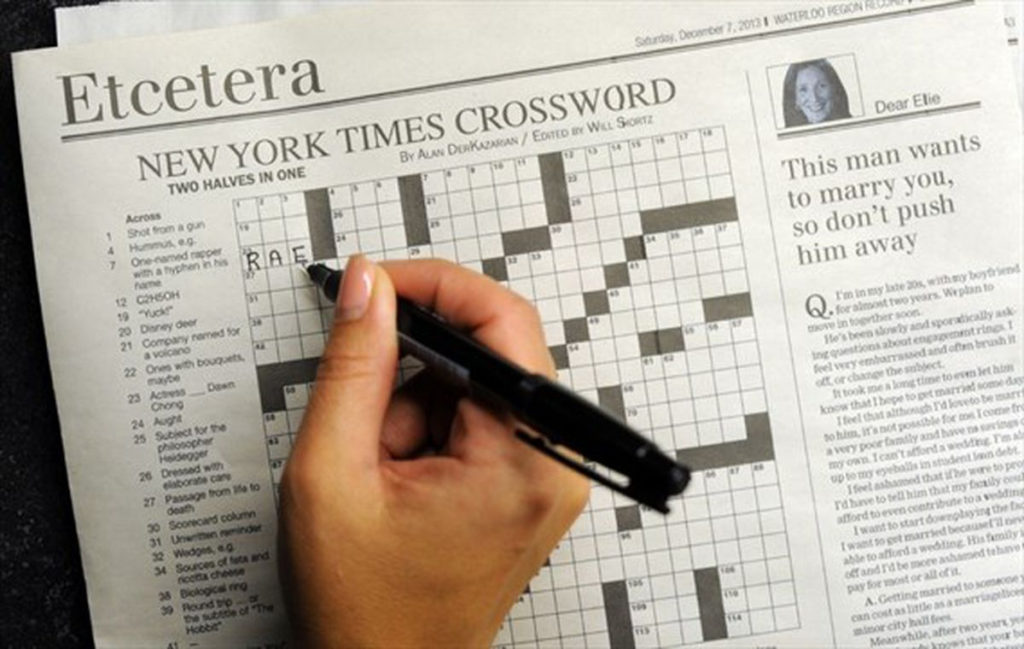 Toronto Star Crossword Puzzles Printable Printable 
