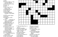 7 Daily Printable Crossword Puzzles